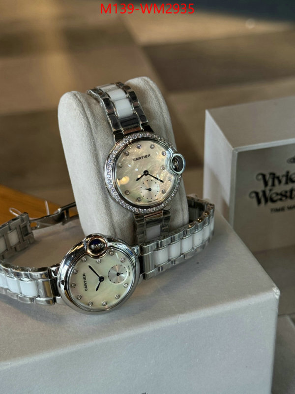 Watch(4A)-Cartier online shop ID: WM2935 $: 139USD-shoes yupoo Watch(4A)-Cartier online shop ID: WM2935 $: 139USD