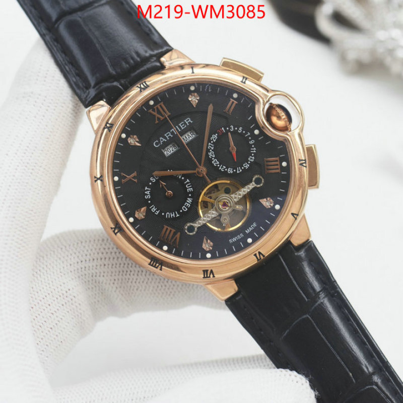 Watch(TOP)-Cartier 1:1 clone ID: WM3085 $: 219USD