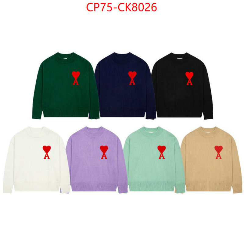 Clothing-AMI outlet sale store ID: CK8026 $: 75USD-shoes yupoo Clothing-AMI outlet sale store ID: CK8026 $: 75USD