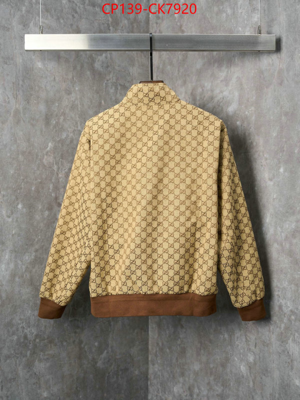 Clothing-Gucci is it illegal to buy ID: CK7920 $: 139USD
