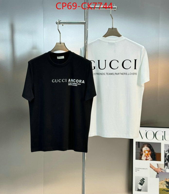 Clothing-Gucci what's the best place to buy replica ID: CK7744 $: 69USD