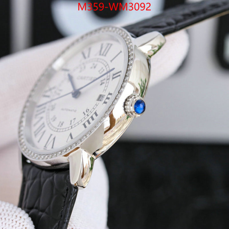 Watch(TOP)-Cartier fake high quality ID: WM3092 $: 359USD-shoes yupoo Watch(TOP)-Cartier fake high quality ID: WM3092 $: 359USD