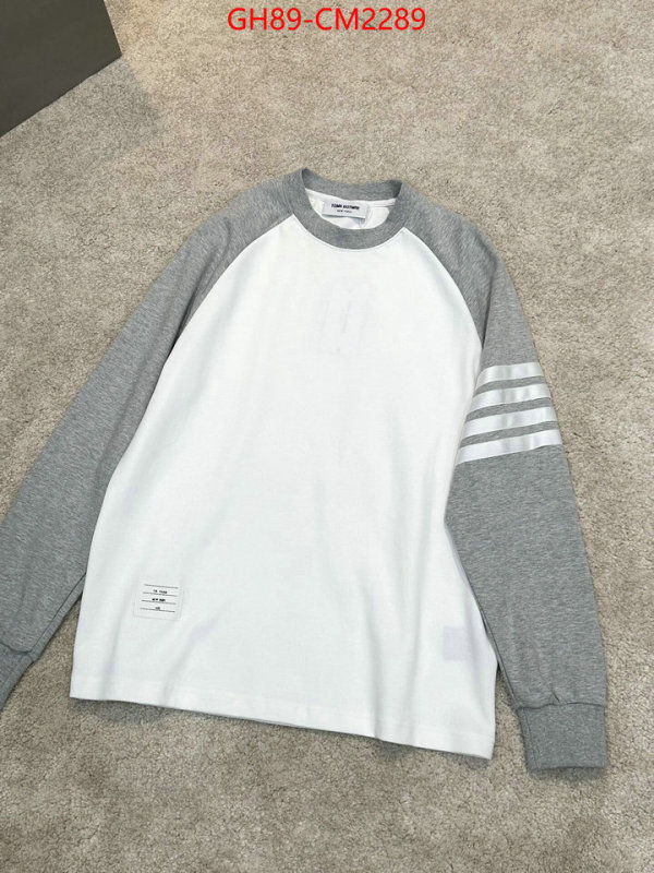 Clothing-Thom Browne 2024 perfect replica designer ID: CM2289 $: 89USD