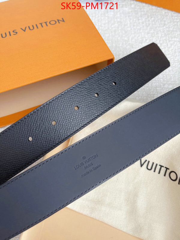 Belts-LV top quality fake ID: PM1721 $: 59USD