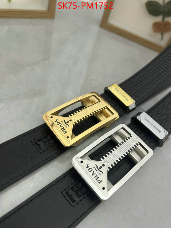 Belts-Prada best fake ID: PM1752 $: 75USD