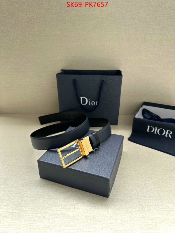 Belts-Dior high quality customize ID: PK7657 $: 69USD