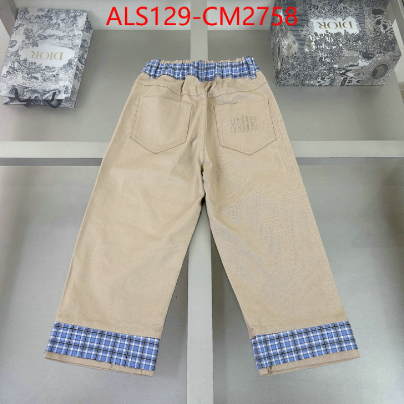 Kids clothing-MIU MIU top perfect fake ID: CM2758 $: 129USD