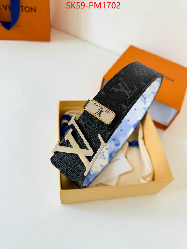 Belts-LV best quality fake ID: PM1702 $: 59USD