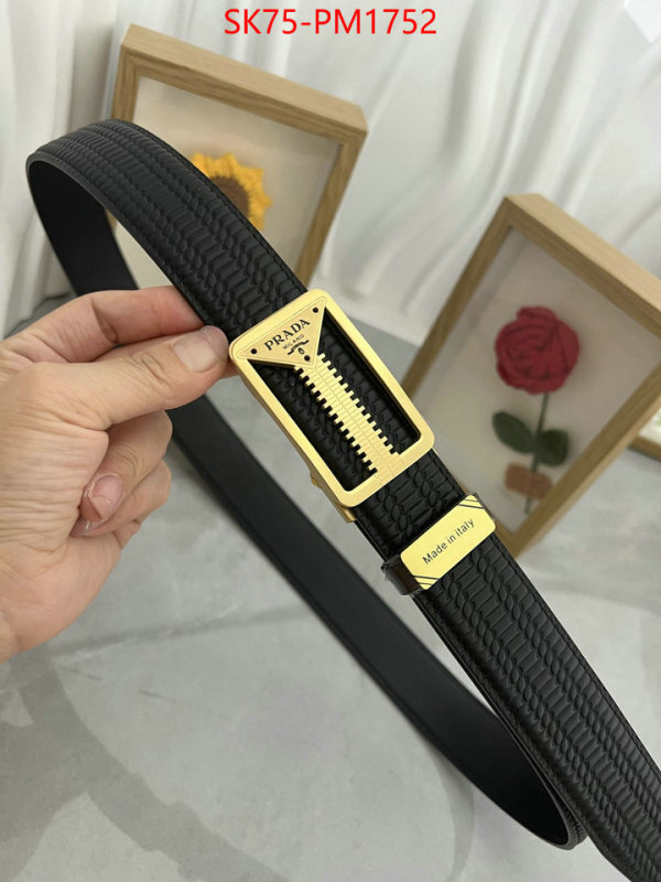 Belts-Prada best fake ID: PM1752 $: 75USD