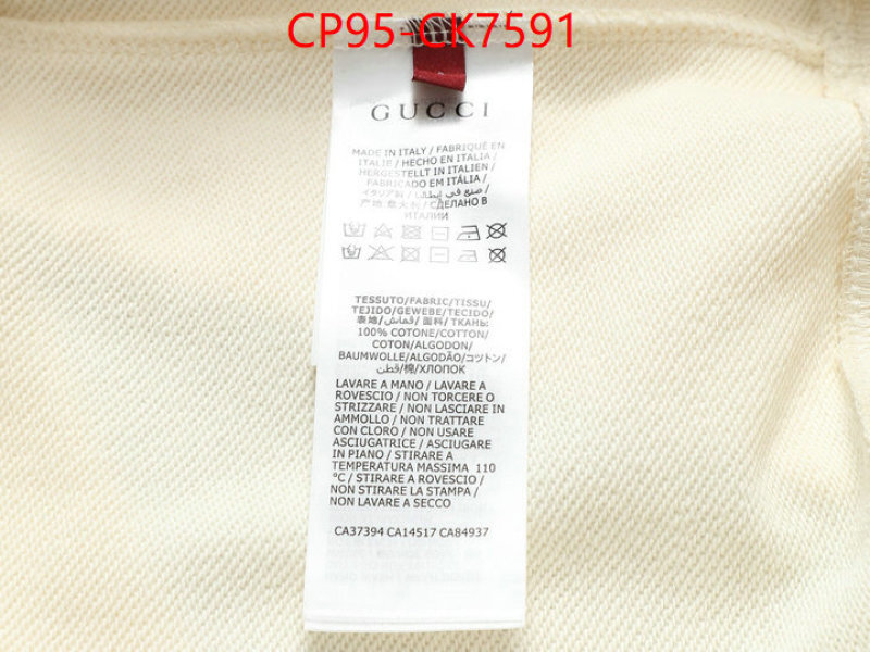 Clothing-Gucci where to buy ID: CK7591 $: 95USD