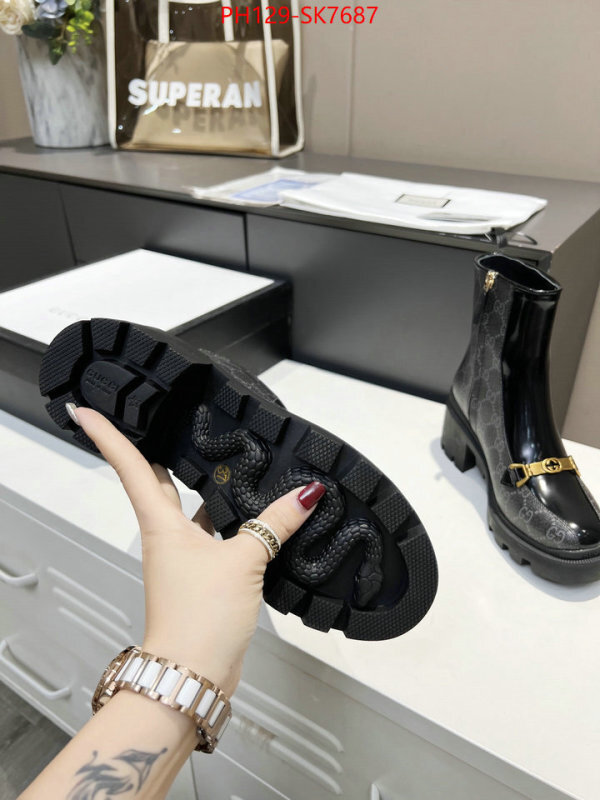 Women Shoes-Gucci buy cheap ID: SK7687 $: 129USD