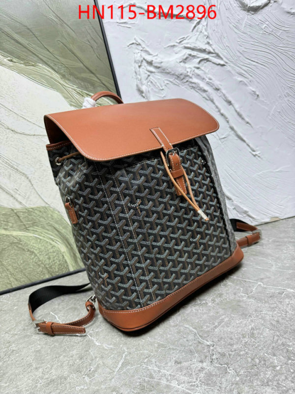 Goyard Bags(4A)-Backpack- shop cheap high quality 1:1 replica ID: BM2896 $: 115USD,