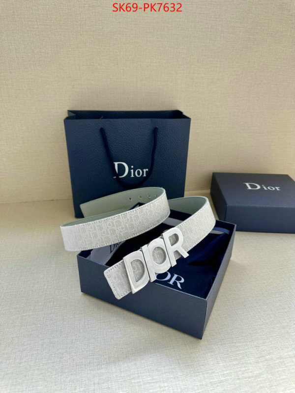 Belts-Dior 2024 aaaaa replica customize ID: PK7632 $: 69USD