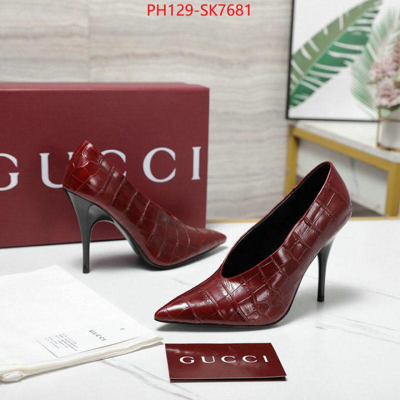 Women Shoes-Gucci shop designer replica ID: SK7681 $: 129USD