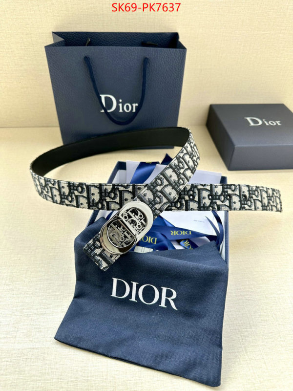 Belts-Dior 1:1 replica wholesale ID: PK7637 $: 69USD