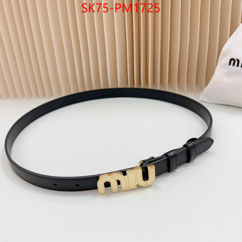 Belts-MIU MIU buy the best high quality replica ID: PM1725 $: 75USD