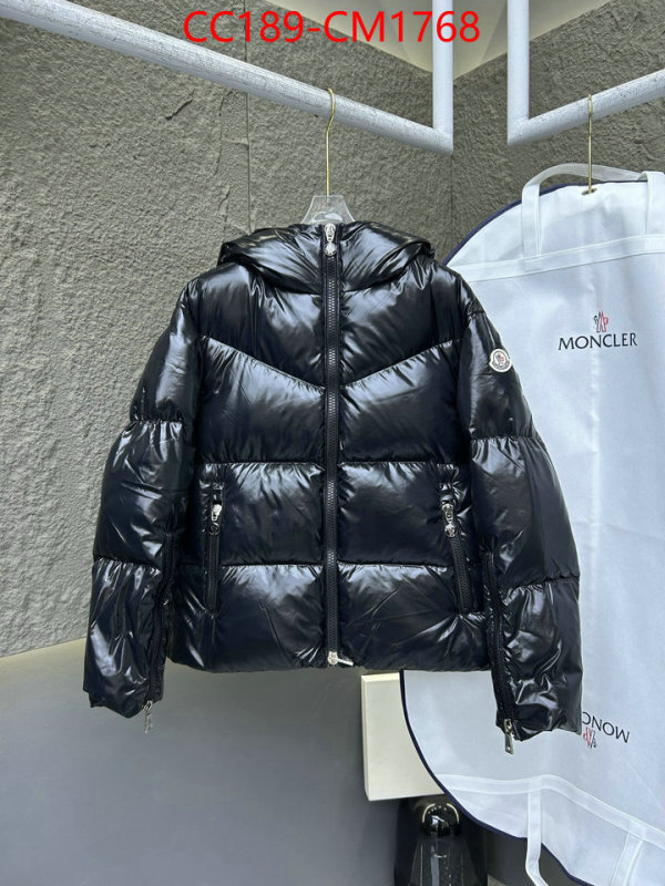 Down jacket Women-Moncler what are the best replica ID: CM1768 $: 189USD