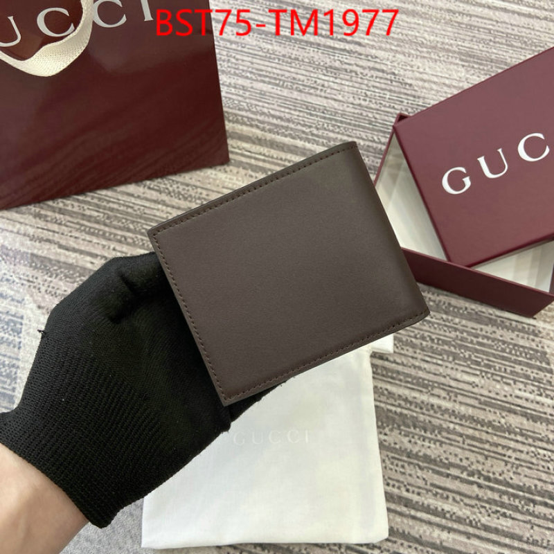 Gucci Bags(TOP)-Wallet- where can i buy ID: TM1977 $: 75USD,