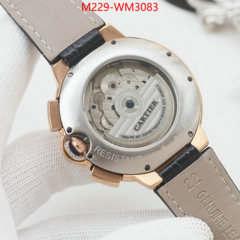 Watch(TOP)-Cartier replicas ID: WM3083 $: 229USD