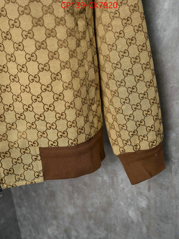 Clothing-Gucci is it illegal to buy ID: CK7920 $: 139USD