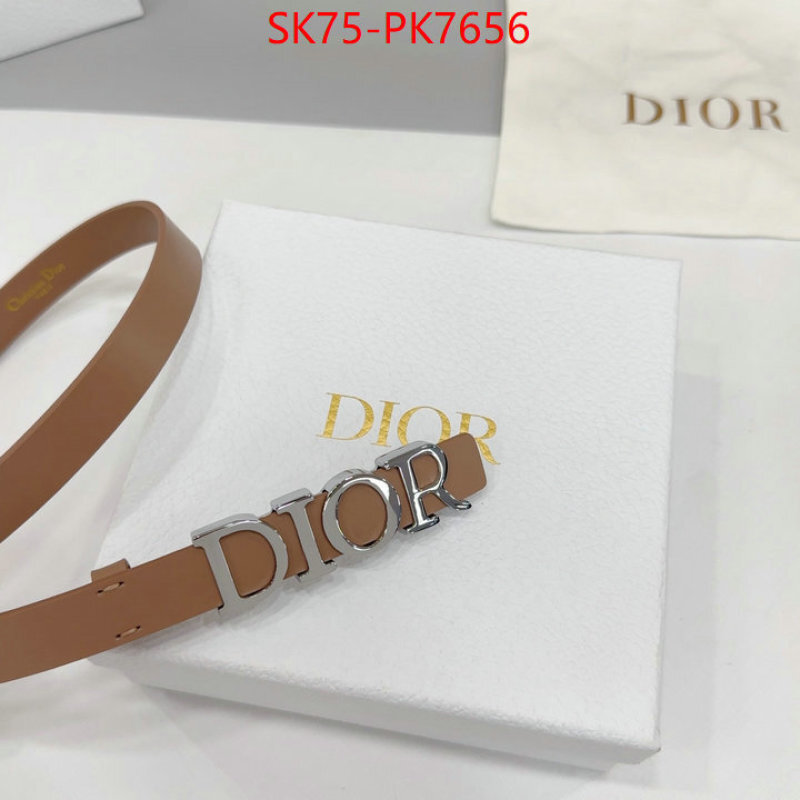 Belts-Dior top perfect fake ID: PK7656 $: 75USD