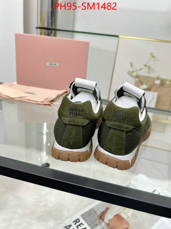 Women Shoes-Miu Miu top 1:1 replica ID: SM1482 $: 95USD