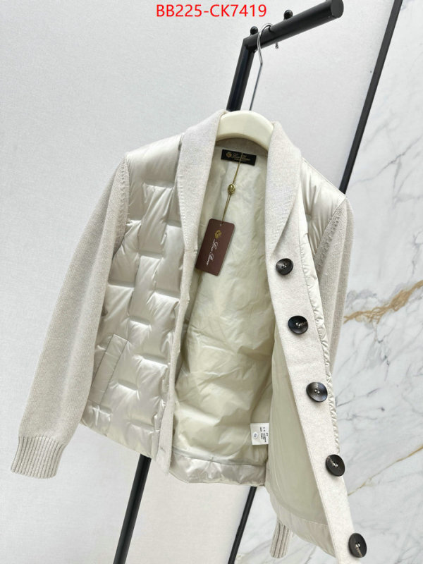 Down jacket Women-Loro Piana best replica new style ID: CK7419 $: 225USD