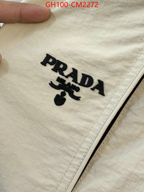 Clothing-Prada where can i buy the best quality ID: CM2272 $: 100USD