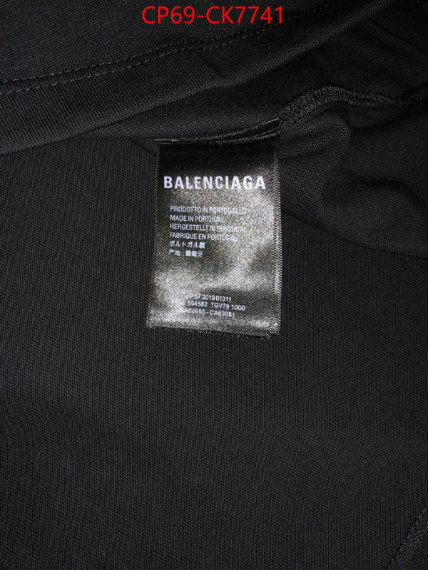 Clothing-Balenciaga top quality website ID: CK7741 $: 69USD