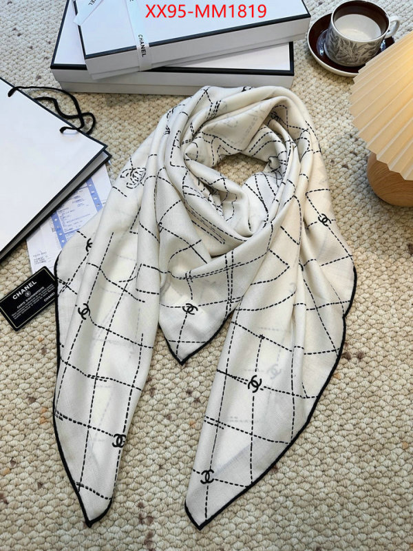 Scarf-Chanel where to buy high quality ID: MM1819 $: 95USD