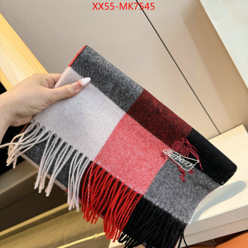 Scarf-Burberry online sales ID: MK7545 $: 55USD