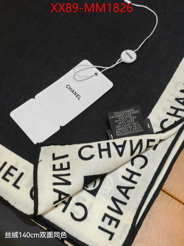 Scarf-Chanel luxury 7 star replica ID: MM1826 $: 89USD