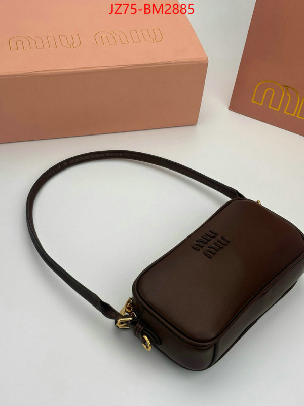 Miu Miu Bags(4A)-Handbag- replica every designer ID: BM2885 $: 75USD,