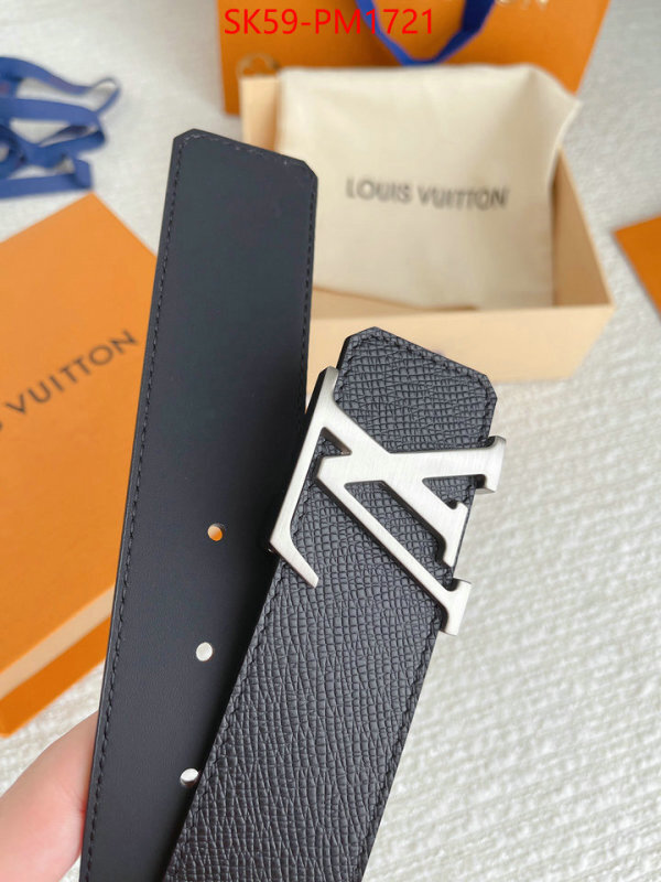 Belts-LV top quality fake ID: PM1721 $: 59USD