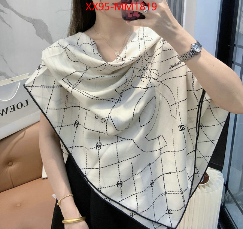 Scarf-Chanel where to buy high quality ID: MM1819 $: 95USD