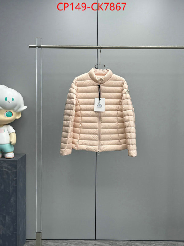 Down jacket Women-Moncler counter quality ID: CK7867 $: 149USD