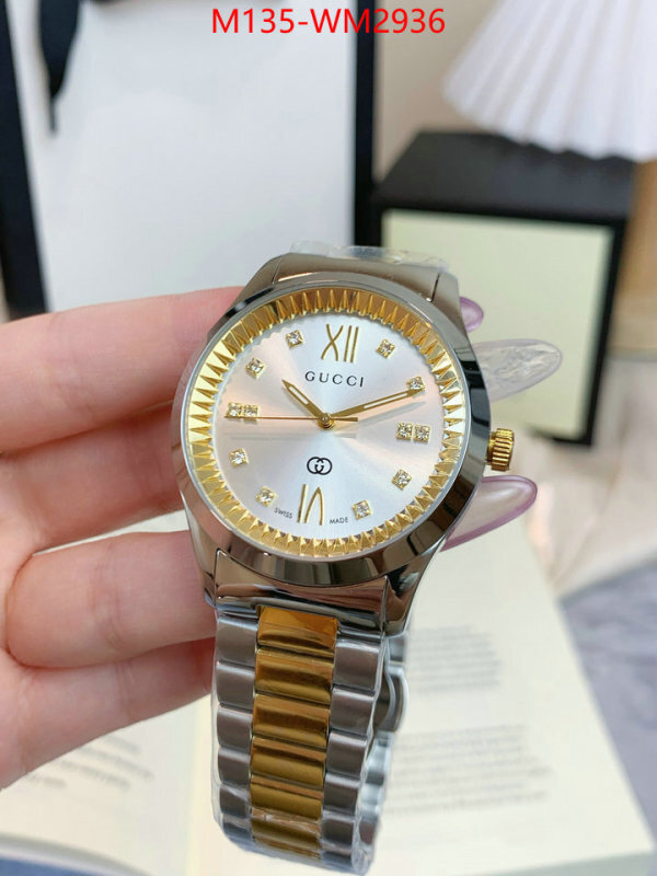 Watch(4A)-Gucci what best replica sellers ID: WM2936 $: 135USD-shoes yupoo Watch(4A)-Gucci what best replica sellers ID: WM2936 $: 135USD