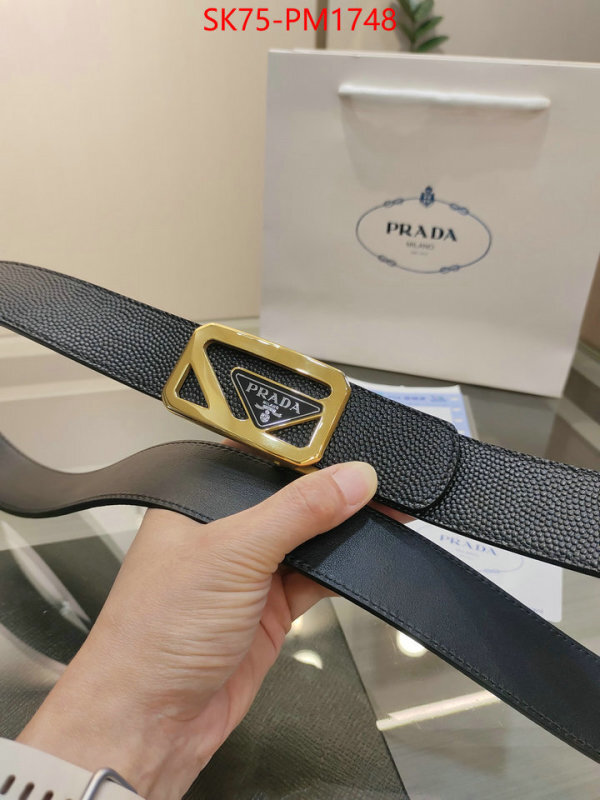 Belts-Prada shop ID: PM1748 $: 75USD