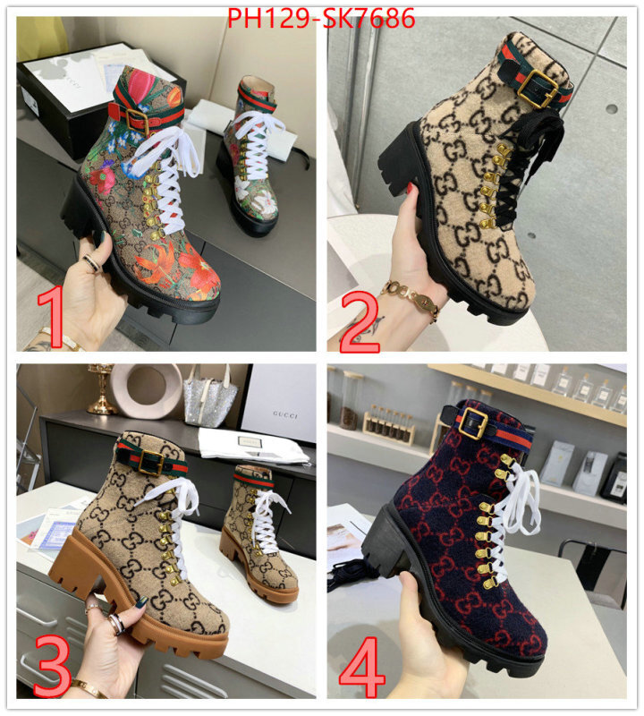 Women Shoes-Gucci best site for replica ID: SK7686 $: 129USD