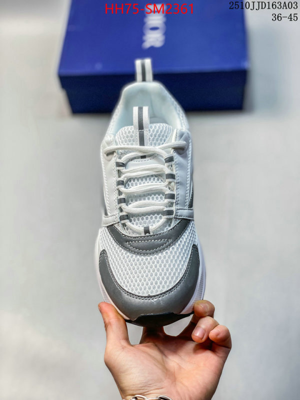 Women Shoes-Dior aaaaa replica designer ID: SM2361 $: 75USD