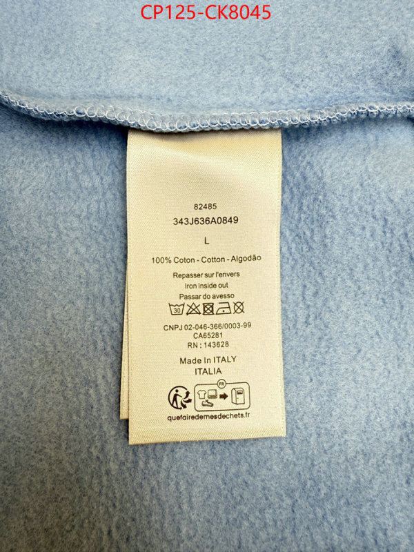 Clothing-Dior online ID: CK8045 $: 125USD