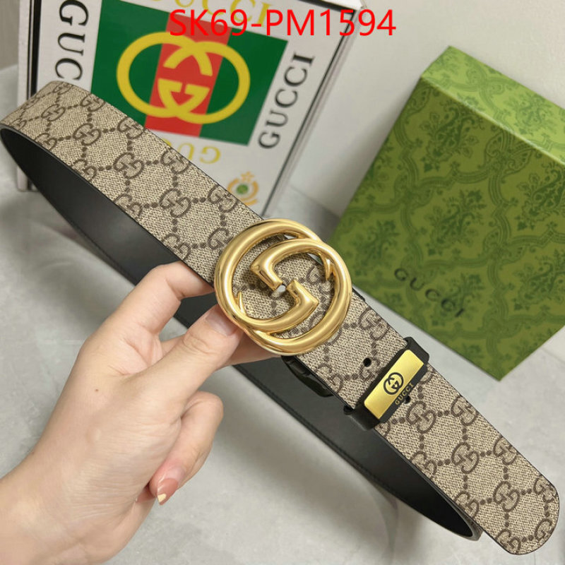 Belts-Gucci luxury cheap ID: PM1594 $: 69USD