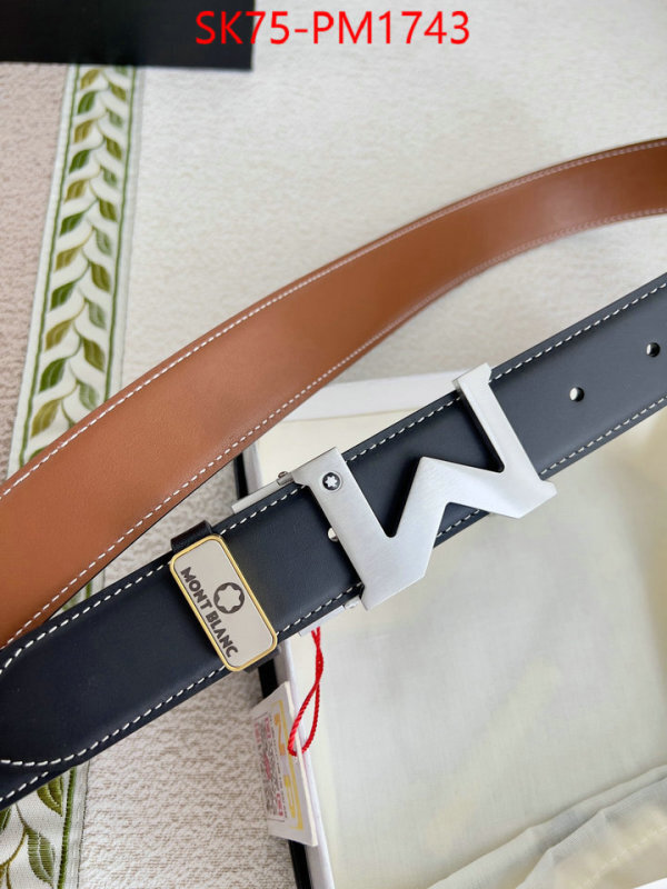 Belts-Montblanc fashion designer ID: PM1743 $: 75USD
