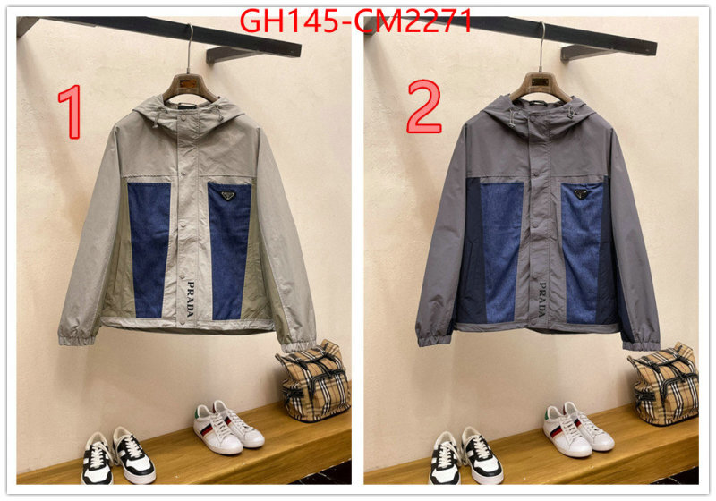 Clothing-Prada what best replica sellers ID: CM2271 $: 145USD