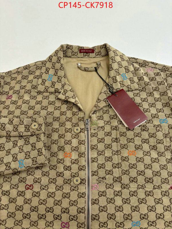 Clothing-Gucci what is a 1:1 replica ID: CK7918 $: 145USD