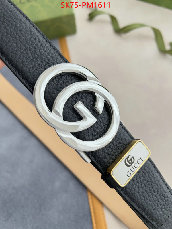 Belts-Gucci fashion ID: PM1611 $: 75USD