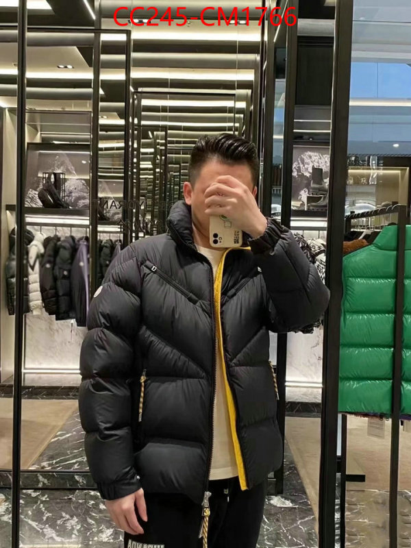 Down jacket Men-Moncler luxury fashion replica designers ID: CM1766 $: 245USD