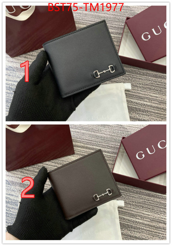 Gucci Bags(TOP)-Wallet- where can i buy ID: TM1977 $: 75USD,