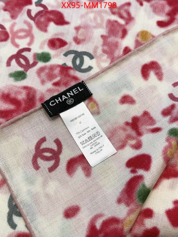 Scarf-Chanel luxury fashion replica designers ID: MM1798 $: 95USD