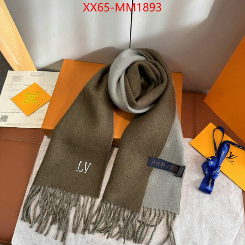 Scarf-LV top quality fake ID: MM1893 $: 65USD